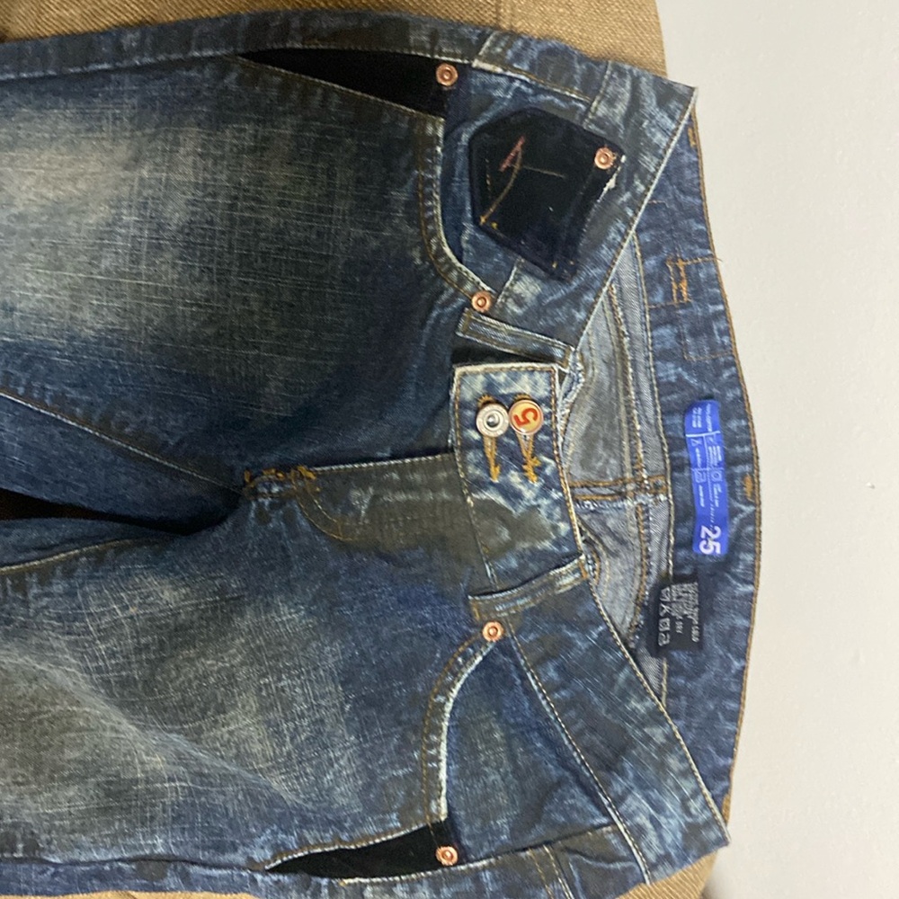 Vintage triple five soak jeans size 25